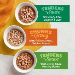 Meow Mix Poultry Selects Variety Pack Wet Cat Food -Almo nature Sales 100232 PT2. AC SS1800 V1674745104