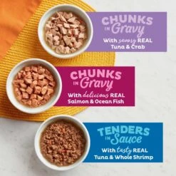 Meow Mix Seafood Selects Variety Pack Wet Cat Food -Almo nature Sales 100234 PT2. AC SS1800 V1674768245