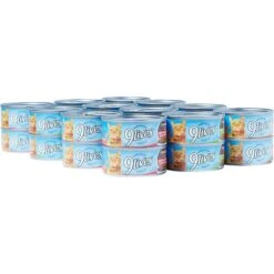 9 Lives Poultry & Beef Favorites Variety Pack Canned Cat Food -Almo nature Sales 100300 PT8. AC SS1800 V1682710705