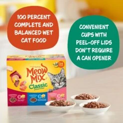 Meow Mix Classic Favorites Tenders In Sauce Variety Pack Wet Cat Food 14 Meow Mix Classic Favorites Tenders In Sauce Variety Pack Wet Cat Food -Almo nature Sales 100332 PT3. AC SS1800 V1674768248