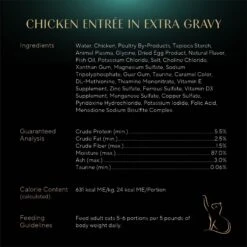 Sheba Gravy Indulgence Chicken Entree In Extra Gravy Grain-Free Adult Wet Cat Food, 2.64-oz Can, Case Of 24 16 Sheba Gravy Indulgence Chicken Entree In Extra Gravy Grain-Free Adult Wet Cat Food, 2.64-oz Can, Case Of 24 -Almo nature Sales 1017710 PT5. AC SS1800 V1700599154