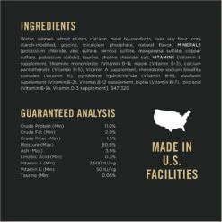 Purina Pro Plan Adult Salmon Entree In Sauce Canned Cat Food -Almo nature Sales 102293 PT4. AC SS1800 V1636672307