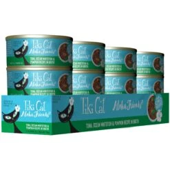 Tiki Cat Aloha Friends Tuna With Ocean Whitefish & Pumpkin Grain-Free Wet Cat Food -Almo nature Sales 102913 PT1. AC SS1800 V1650463300