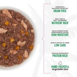 Tiki Cat Aloha Friends Tuna With Ocean Whitefish & Pumpkin Grain-Free Wet Cat Food -Almo nature Sales 102913 PT5. AC SS1800 V1537545780
