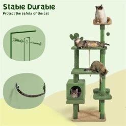 Yaheetech Cactus 70.5-in Cat Tree -Almo nature Sales 1032974 PT5. AC SS1800 V1702673987