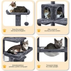 Yaheetech Multi-Level 55-in Cat Tree & Condo -Almo nature Sales 1033022 PT3. AC SS1800 V1702673564