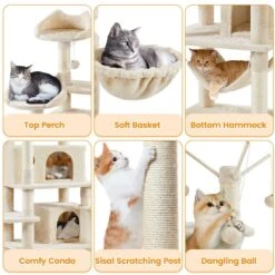 Yaheetech Multi-Level 67-in Cat Tree 12 Yaheetech Multi-Level 67-in Cat Tree -Almo nature Sales 1033102 PT3. AC SS1800 V1702673992