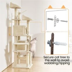 Yaheetech Multi-Level 67-in Cat Tree 15 Yaheetech Multi-Level 67-in Cat Tree -Almo nature Sales 1033102 PT6. AC SS1800 V1702673991