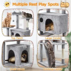 Yaheetech 80-in Cat Tree & Condo -Almo nature Sales 1033190 PT3. AC SS1800 V1702674046