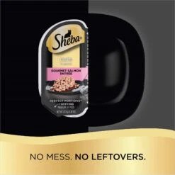 Sheba Perfect Portions Grain-Free Gourmet Salmon Cuts In Gravy Entree Adult Wet Cat Food Trays 14 Sheba Perfect Portions Grain-Free Gourmet Salmon Cuts In Gravy Entree Adult Wet Cat Food Trays -Almo nature Sales 103409 PT3. AC SS1800 V1626989528