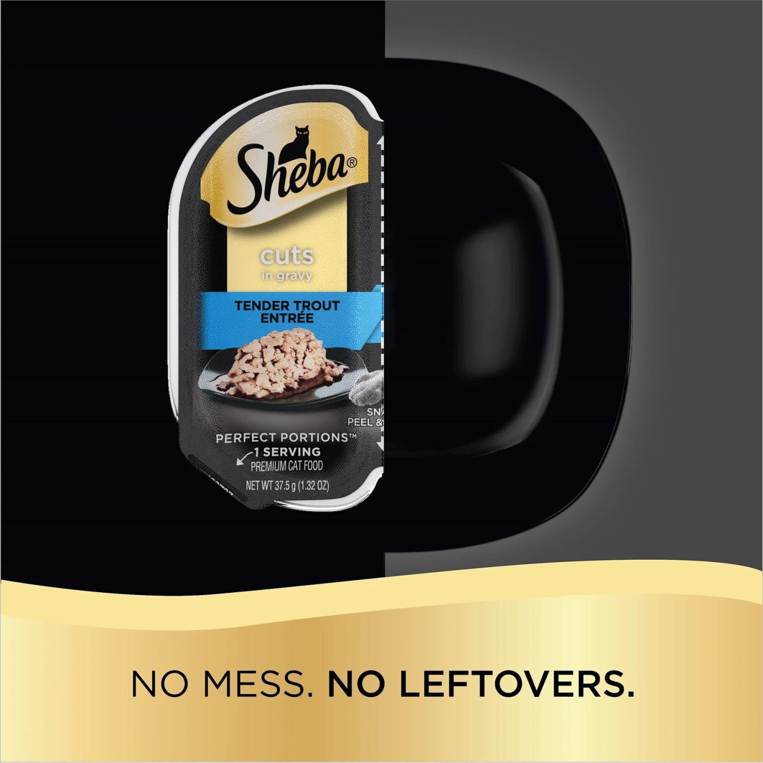 Sheba Perfect Portions Grain-Free Tender Trout Cuts In Gravy Entree Wet Adult Cat Food Trays 6 Sheba Perfect Portions Grain-Free Tender Trout Cuts In Gravy Entree Wet Adult Cat Food Trays - Image 4