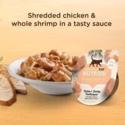 Rachael Ray Nutrish Chicken & Shrimp Pawttenesca Natural Grain-Free Wet Cat Food 10 Rachael Ray Nutrish Chicken & Shrimp Pawttenesca Natural Grain-Free Wet Cat Food -Almo nature Sales 105376 PT2. AC SS1800 V1540224116