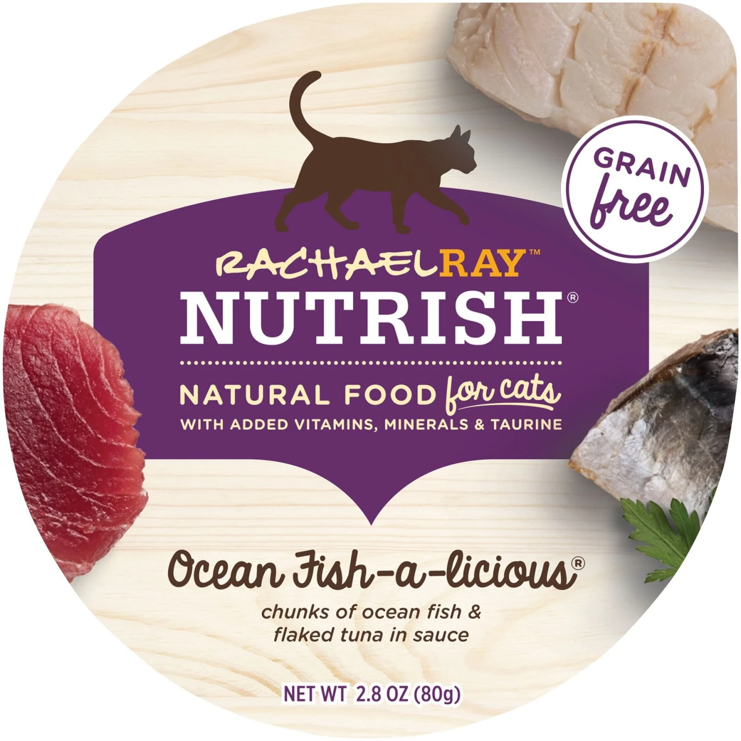 Rachael Ray Nutrish Ocean Fish-A-Licious Natural Grain-Free Wet Cat Food 3 Rachael Ray Nutrish Ocean Fish-A-Licious Natural Grain-Free Wet Cat Food