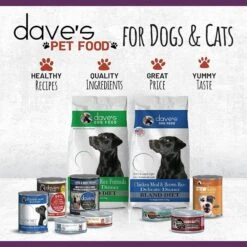 Dave's Pet Food Naturally Healthy Grain-Free Shredded Salmon Dinner In Gravy Canned Cat Food 8 Dave's Pet Food Naturally Healthy Grain-Free Shredded Salmon Dinner In Gravy Canned Cat Food -Almo nature Sales 105392 PT6. AC SS1800 V1517260298