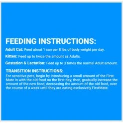 Firstmate 50/50 Chicken & Tuna Formula Grain-Free Canned Cat Food 9 Firstmate 50/50 Chicken & Tuna Formula Grain-Free Canned Cat Food -Almo nature Sales 106648 PT7. AC SS1800 V1680639919