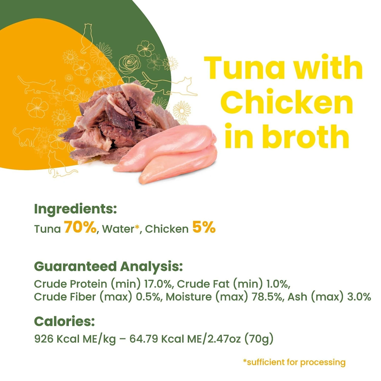 Almo Nature Daily Tuna With Chicken In Broth Grain-Free Canned Cat Food 5 Almo Nature Daily Tuna With Chicken In Broth Grain-Free Canned Cat Food - Image 3