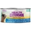 Health Extension Grain-Free Chicken & Tuna Recipe Canned Cat Food 1 Health Extension Grain-Free Chicken & Tuna Recipe Canned Cat Food -Almo nature Sales 110489 MAIN. AC SS1800 V1536184177
