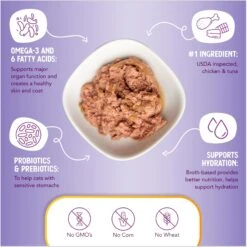 Health Extension Grain-Free Chicken & Tuna Recipe Canned Cat Food -Almo nature Sales 110489 PT6. AC SS1800 V1693319999