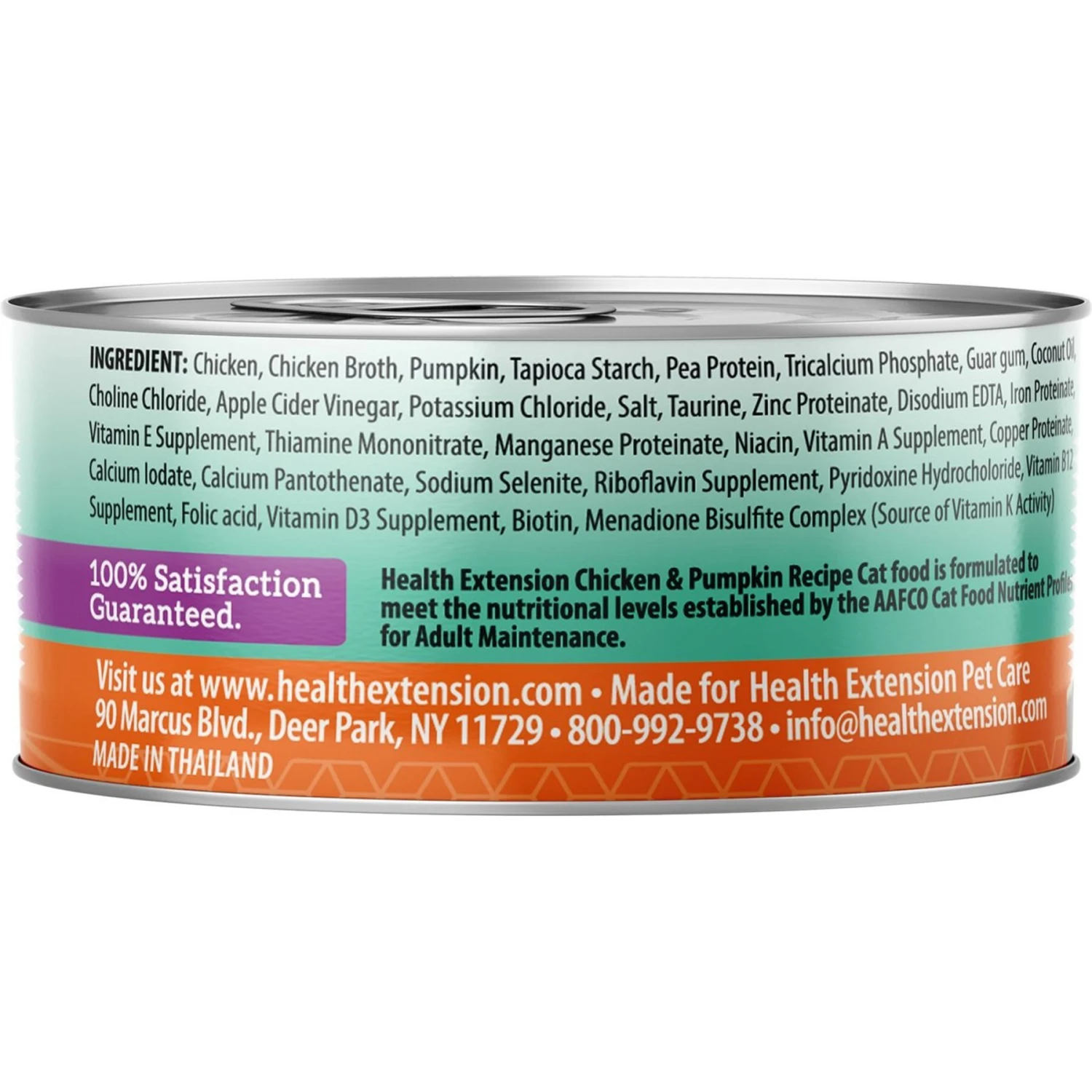 Health Extension Grain-Free Chicken & Pumpkin Recipe Canned Cat Food 5 Health Extension Grain-Free Chicken & Pumpkin Recipe Canned Cat Food - Image 3