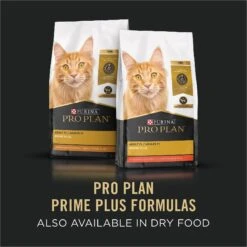 Purina Pro Plan Prime Plus Adult 7+ Chicken & Beef Entree Classic Canned Cat Food -Almo nature Sales 111098 PT6. AC SS1800 V1648503098