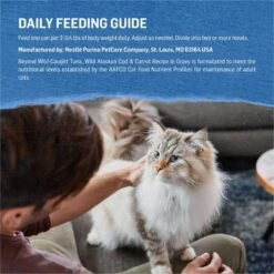 Purina Beyond Natural Wild-Caught Tuna, Cod & Carrots Recipe In Gravy Canned Cat Food -Almo nature Sales 112043 PT8. AC SS1800 V1682448525