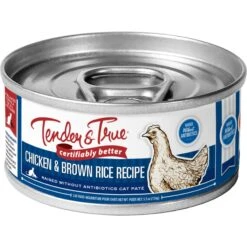 Tender & True Chicken & Brown Rice Recipe Canned Cat Food