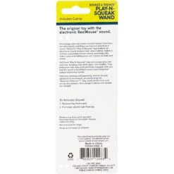 Pet Zone Bounce & Pounce Wand Cat Toy With Catnip -Almo nature Sales 115580 PT6. AC SS1800 V1527269253