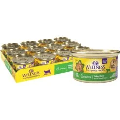 Wellness Natural Grain-Free Gravies Turkey Dinner Canned Cat Food