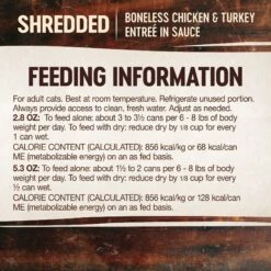 Wellness CORE Signature Selects Shredded Boneless Chicken & Turkey Entree In Sauce Grain-Free Natural Canned Cat Food -Almo nature Sales 119859 PT5. AC SS1800 V1678386702