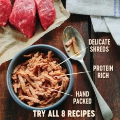Wellness CORE Signature Selects Shredded Boneless Chicken & Beef Entree In Sauce Grain-Free Canned Cat Food -Almo nature Sales 119914 PT1. AC SS1800 V1678460152