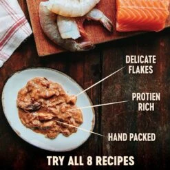Wellness CORE Signature Selects Flaked Skipjack Tuna & Shrimp Entree In Broth Grain-Free Natural Canned Cat Food 12 Wellness CORE Signature Selects Flaked Skipjack Tuna & Shrimp Entree In Broth Grain-Free Natural Canned Cat Food -Almo nature Sales 119916 PT2. AC SS1800 V1621987397