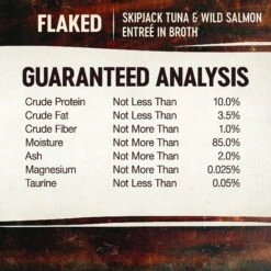 Wellness CORE Signature Selects Flaked Skipjack Tuna & Wild Salmon Entree In Broth Grain-Free Canned Cat Food 16 Wellness CORE Signature Selects Flaked Skipjack Tuna & Wild Salmon Entree In Broth Grain-Free Canned Cat Food -Almo nature Sales 119917 PT6. AC SS1800 V1621983503