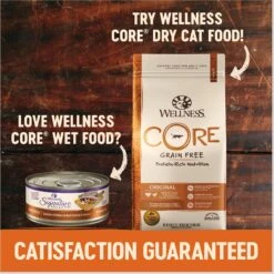 Wellness CORE Signature Selects Flaked Skipjack Tuna & Wild Salmon Entree In Broth Grain-Free Canned Cat Food 17 Wellness CORE Signature Selects Flaked Skipjack Tuna & Wild Salmon Entree In Broth Grain-Free Canned Cat Food -Almo nature Sales 119917 PT7. AC SS1800 V1678465107