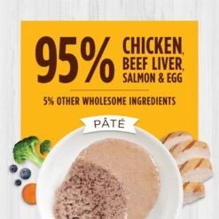 Instinct Kitten Grain-Free Pate Real Chicken Recipe Natural Wet Canned Cat Food -Almo nature Sales 122351 PT2. AC SS1800 V1681227706