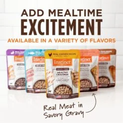 Instinct Healthy Cravings Grain-Free Cuts & Gravy Real Rabbit Recipe Wet Cat Food Topper -Almo nature Sales 122359 PT6. AC SS1800 V1701881105