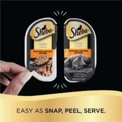 Sheba Perfect Portions Grain-Free Roasted Chicken, Gourmet Salmon & Tender Turkey Cuts In Gravy Variety Pack Adult Wet Cat Food Trays -Almo nature Sales 124882 PT2. AC SS1800 V1658205899