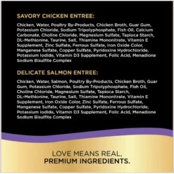 Sheba Perfect Portions Chicken & Salmon Pate Entree Variety Pack Adult Wet Cat Food Trays 17 Sheba Perfect Portions Chicken & Salmon Pate Entree Variety Pack Adult Wet Cat Food Trays -Almo nature Sales 126370 PT6. AC SS1800 V1672952431