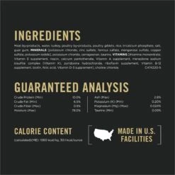 Purina Pro Plan Focus Adult Classic Urinary Tract Health Formula Turkey & Giblets Entree Canned Cat Food -Almo nature Sales 127621 PT4. AC SS1800 V1634247856