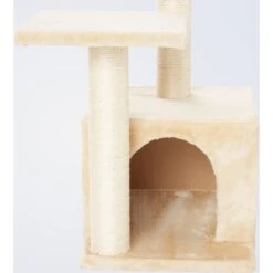 Frisco 28-in Faux Fur Cat Tree & Condo -Almo nature Sales 128073 PT3. AC SS1800 V1584452434