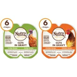 Nutro Perfect Portions Grain-Free Real Turkey & Real Chicken Cuts In Gravy Recipe Variety Pack Adult Wet Cat Food Trays 13 Nutro Perfect Portions Grain-Free Real Turkey & Real Chicken Cuts In Gravy Recipe Variety Pack Adult Wet Cat Food Trays -Almo nature Sales 128587 PT2. AC SS1800 V1702678352