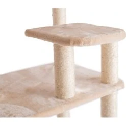 GleePet 74-in Faux Fur Cat Tree & Condo -Almo nature Sales 130298 PT7. AC SS1800 V1639785696