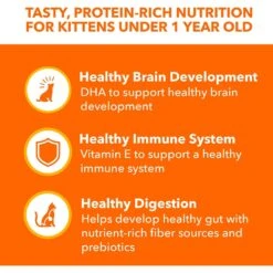 Iams Perfect Portions Healthy Kitten Chicken Recipe Pate Grain-Free Wet Cat Food Trays -Almo nature Sales 131321 PT3. AC SS1800 V1617075772