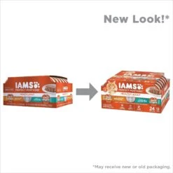 Iams Perfect Portions Healthy Adult Variety Pack Chicken & Tuna Recipe Pate Grain-Free Wet Cat Food Trays 12 Iams Perfect Portions Healthy Adult Variety Pack Chicken & Tuna Recipe Pate Grain-Free Wet Cat Food Trays -Almo nature Sales 131327 PT2. AC SS1800 V1626817003