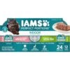 Iams Perfect Portions Indoor Grain-Free Salmon & Turkey Recipe Pate Variety Pack Adult Wet Cat Food Trays -Almo nature Sales 131329 MAIN. AC SS1800 V1697638976
