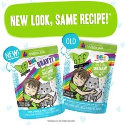 BFF OMG Shazaam! Lamb & Tuna Dinner In Gravy Grain-Free Cat Food Pouches -Almo nature Sales 132291 PT5. AC SS1800 V1644907936