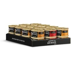 American Journey Pate Poultry & Beef Variety Pack Grain-Free Canned Cat Food -Almo nature Sales 133907 PT3. AC SS1800 V1691676796