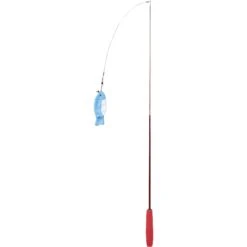 Hartz Just For Cats Kitty Caster Cat Wand Toy With Catnip, Color Varies -Almo nature Sales 139105 PT6. AC SS1800 V1589230946