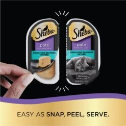 Sheba Perfect Portions Seafood Pate Variety Pack Grain-Free Adult Wet Cat Food Trays -Almo nature Sales 140273 PT3. AC SS1800 V1626816418