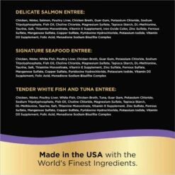 Sheba Perfect Portions Seafood Pate Variety Pack Grain-Free Adult Wet Cat Food Trays -Almo nature Sales 140273 PT6. AC SS1800 V1626816386