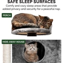 Tiger Tough Platform House Playground 59.8-in Faux Fur Cat Tree & Condo -Almo nature Sales 140766 PT6. AC SS1800 V1618280523